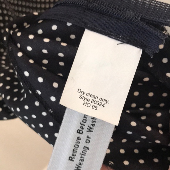 Jcrew Silk polka dot tuxedo top - Picture 5 of 5